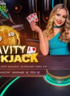Gravity Blackjack pokie by Iconic21